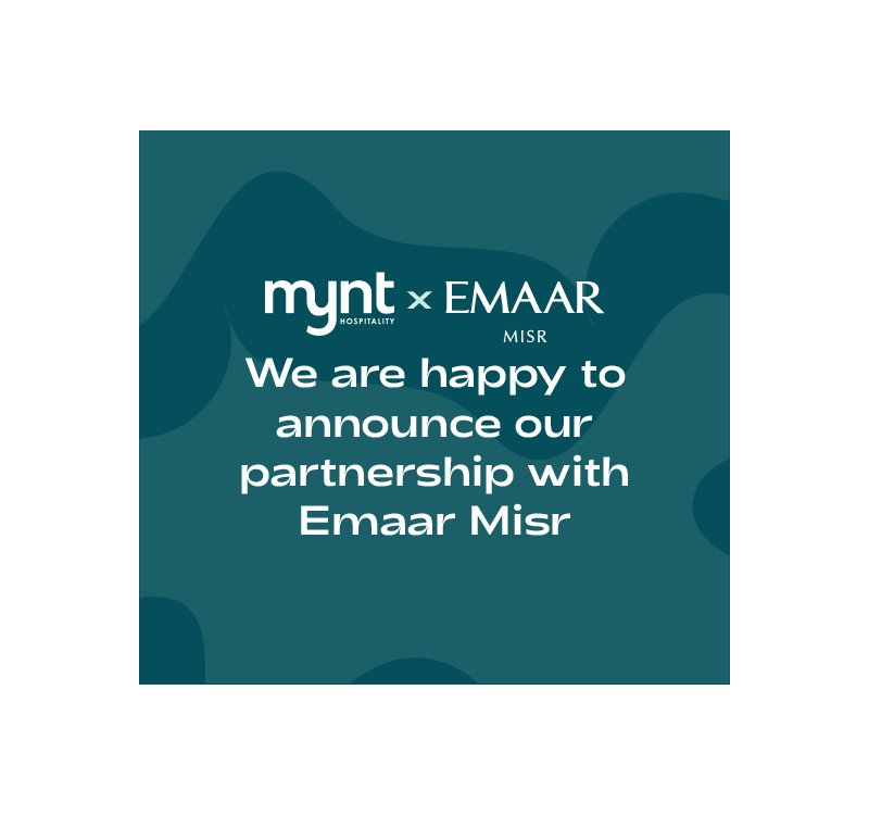 Mynt Hospitality partnership with Emaar Misr Developments
