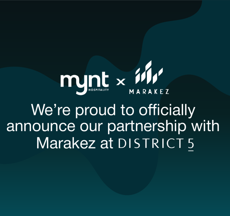 Mynt Hospitality partnership with Marakez Developments