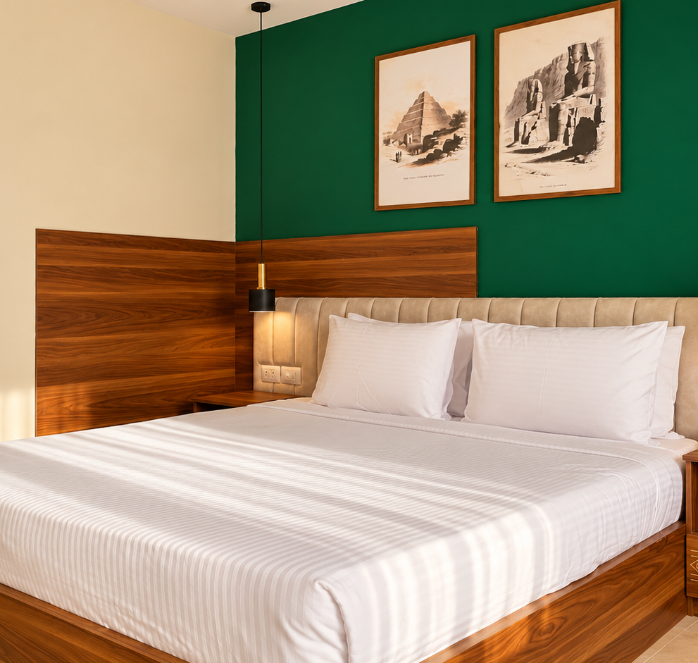 Luma Hotel – Twin Room with Pyramid View