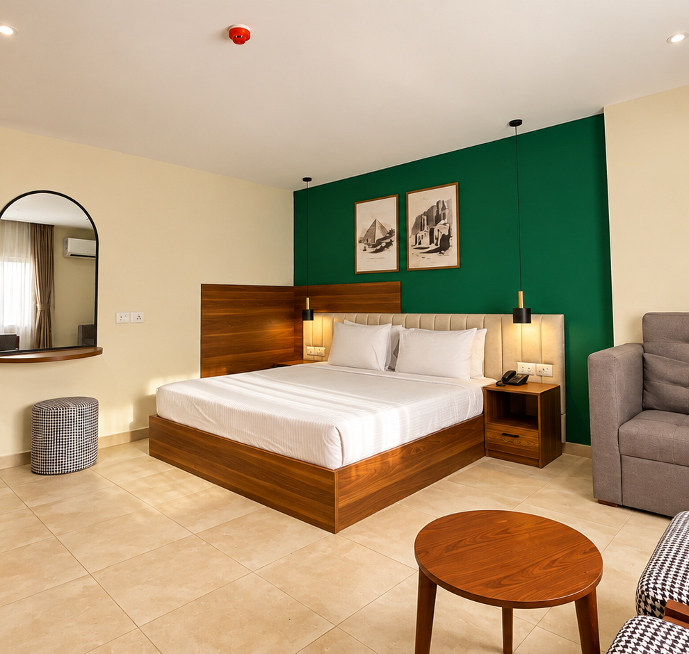 Luma Hotel – Twin Room with Pyramid View
